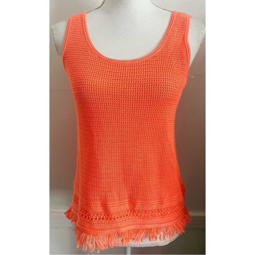 Lilly Pulitzer • NWT Corbin Tank Top in Tangelo Orange Sleeveless Knit